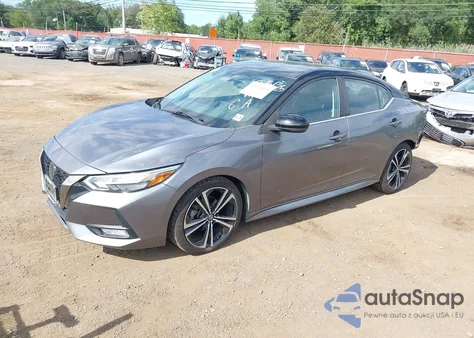 2020 Nissan Sentra Sr Xtronic Cvt z USA, uszkodzony, nr VIN 3N1AB8DV9LY263636